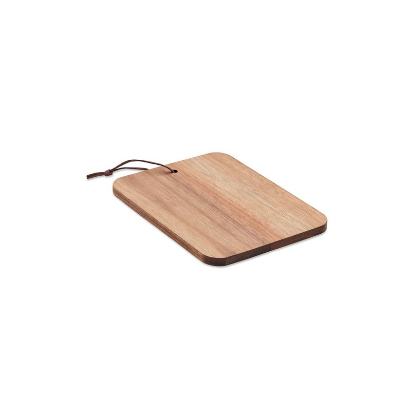 Planche à découper en bois d'acacia personnalisée SERVIRO Matières : bois Couleurs : bois
