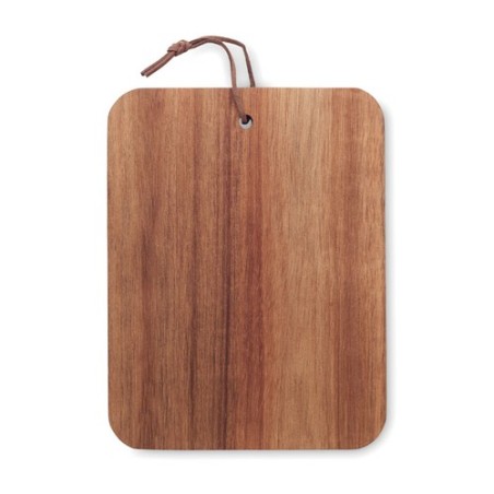 Planche à découper en bois d'acacia personnalisée SERVIRO Matières : bois Couleurs : bois personnalisable avec votre logo