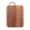 Planche à découper en bois d'acacia personnalisée SERVIRO Matières : bois Couleurs : bois personnalisable avec votre logo