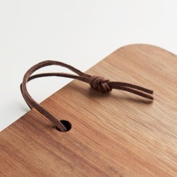 Planche à découper en bois d'acacia personnalisée SERVIRO Matières : bois Couleurs : bois impression haute définition