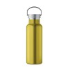 Bouteille double paroi personnalisée en verre 500 ml ABE Couleurs : vert citron Matières : acier inoxydable recyclé marquage cou