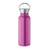 Bouteille double paroi personnalisée en verre 500 ml ABE Couleurs : fuchsia Matières : acier inoxydable recyclé objet promotionn