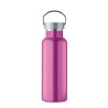 Bouteille double paroi personnalisée en verre 500 ml ABE Couleurs : fuchsia Matières : acier inoxydable recyclé objet promo peti