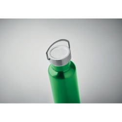 Bouteille double paroi personnalisée en verre 500 ml ABE Couleurs : vert Matières : acier inoxydable recyclé marquage couleur éc