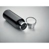 Bouteille double paroi personnalisée en verre 500 ml ABE Couleurs : noir Matières : acier inoxydable recyclé livraison express 2