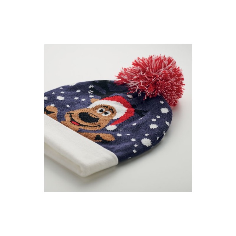 Bonnet à pompon tricoté personnalisé - SHIMAS HAT livraison express 24h 48h