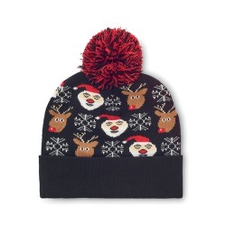 Bonnet à pompon tricoté personnalisé - SHIMAS HAT cadeau collaborateur premium