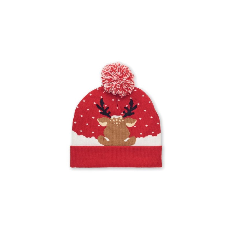 Bonnet à pompon tricoté personnalisé - SHIMAS HAT objet promotionnel éco-responsable