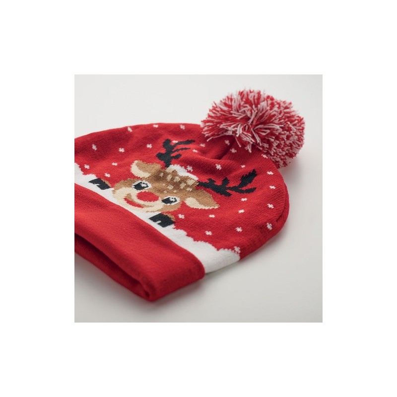 Bonnet à Pompon Tricoté SHIMAS HAT