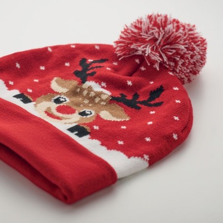 Bonnet à pompon tricoté personnalisé - SHIMAS HAT impression logo haute qualité