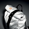 Sac enroulable réfléchissant  personnalisé BRIGHT ROLLPACK Matières : PET Couleurs : argenté mat goodies publicitaire événementi