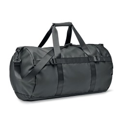 Sac de sport Éco-responsable Tarpaulin 50C Personnalisé JAYA DUFFLE Matières : PVC Couleurs : noir