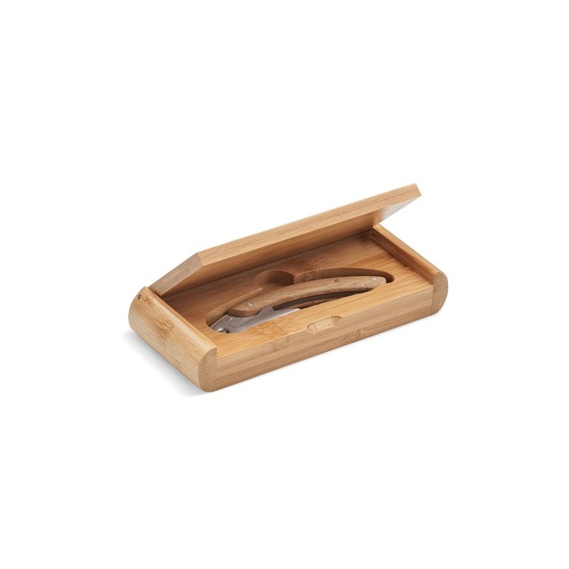 Limonadier Éco-responsable en Bambou Personnalisé - Accessoire Vin Unique SONO Matières : bambou Couleurs : bois