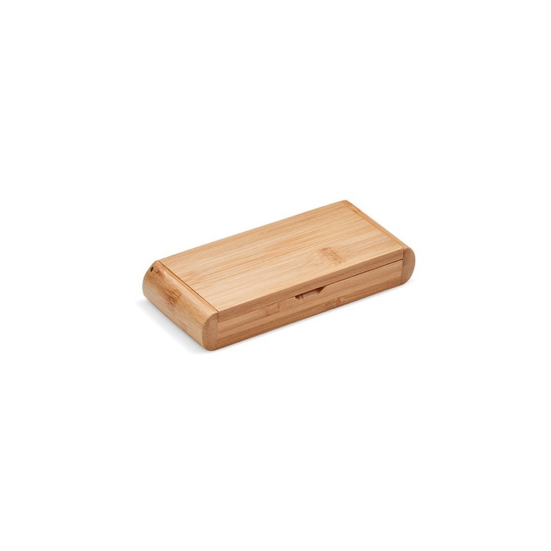 Limonadier Éco-responsable en Bambou Personnalisé - Accessoire Vin Unique SONO Matières : bambou Couleurs : bois personnalisable