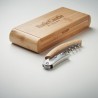Limonadier Éco-responsable en Bambou Personnalisé - Accessoire Vin Unique SONO Matières : bambou Couleurs : bois cadeau entrepri