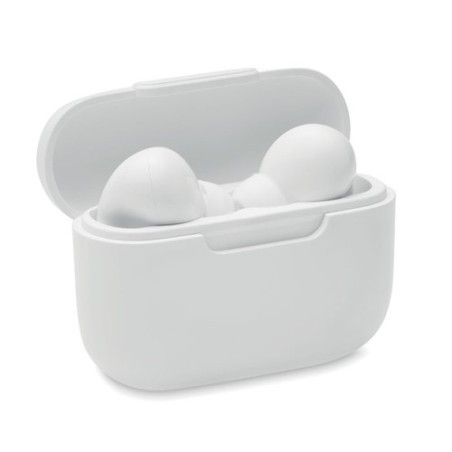 Écouteurs TWS personnalisés en ABS haut de gamme - FUSA Matières : ABS Couleurs : blanc cadeau entreprise pas cher