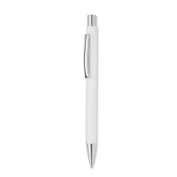 Stylo à bille  en papier recyclé personnalisé - OLYMPIA Matières : papier Couleurs : blanc
