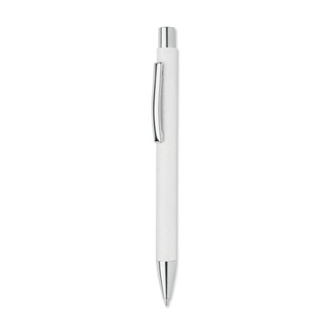 Stylo à bille  en papier recyclé personnalisé - OLYMPIA Matières : papier Couleurs : blanc