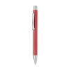 Stylo à bille  en papier recyclé personnalisé - OLYMPIA Matières : papier Couleurs : rouge livraison express 24h 48h