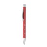 Stylo à bille  en papier recyclé personnalisé - OLYMPIA Matières : papier Couleurs : rouge personnalisation sur mesure