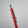 Stylo à bille  en papier recyclé personnalisé - OLYMPIA Matières : papier Couleurs : rouge cadeau entreprise pas cher