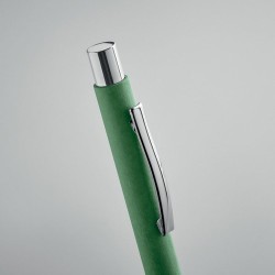 Stylo à bille  en papier recyclé personnalisé - OLYMPIA Matières : papier Couleurs : vert cadeau affaires élégant