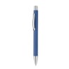 Stylo à bille  en papier recyclé personnalisé - OLYMPIA Matières : papier Couleurs : bleu royal marquage laser ultra précis