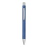 Stylo à bille  en papier recyclé personnalisé - OLYMPIA Matières : papier Couleurs : bleu royal personnalisation rapide en Franc