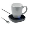Chauffe-tasse Éco-responsable Personnalisé en ABS - WARMUG Matières : ABS Couleurs : noir cadeau entreprise pas cher
