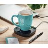 Chauffe-tasse Éco-responsable Personnalisé en ABS - WARMUG Matières : ABS Couleurs : noir impression haute définition