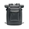 Sac enroulable personnalisé en Tarpaulin 50C - JAYA BAG Matières : PVC Couleurs : noir personnalisable avec votre logo