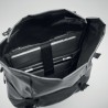 Sac enroulable personnalisé en Tarpaulin 50C - JAYA BAG Matières : PVC Couleurs : noir impression haute définition