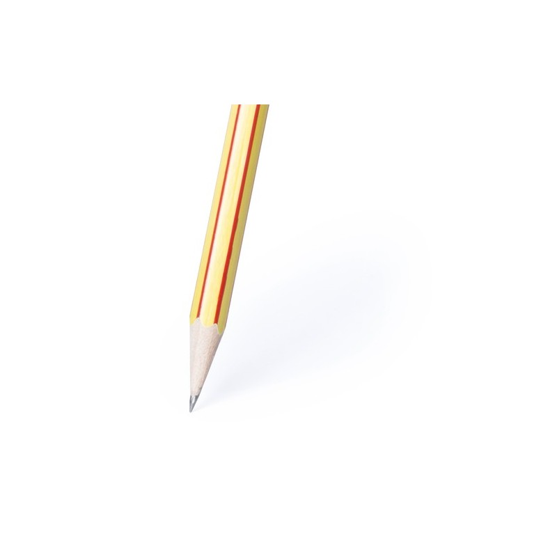 Crayon Personnalisé Éco-responsable Cadeau Publicitaire - Graf Matières : bois Couleurs : blanc objet promotionnel éco-responsab