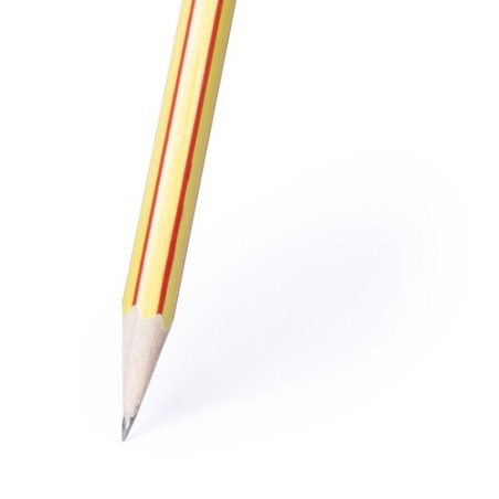 Crayon Personnalisé Éco-responsable Cadeau Publicitaire - Graf Matières : bois Couleurs : blanc objet promotionnel éco-responsab