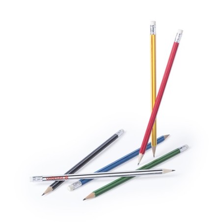 Crayon Personnalisé Éco-responsable Cadeau Publicitaire - Graf Matières : bois Couleurs : blanc cadeau affaires élégant