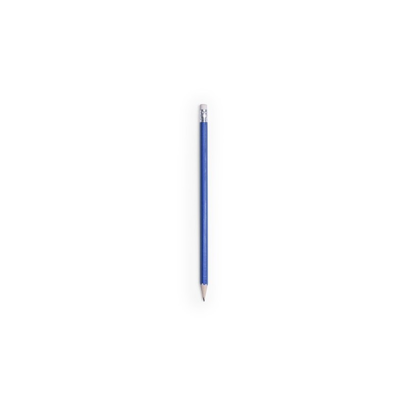 Crayon Personnalisé Éco-responsable Cadeau Publicitaire - Graf Matières : bois Couleurs : blanc marquage laser ultra précis