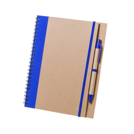 Carnet Personnalisable Éco-responsable Cahier Tunel Matières : carton recyclé Couleurs : blanc goodies publicitaire durable
