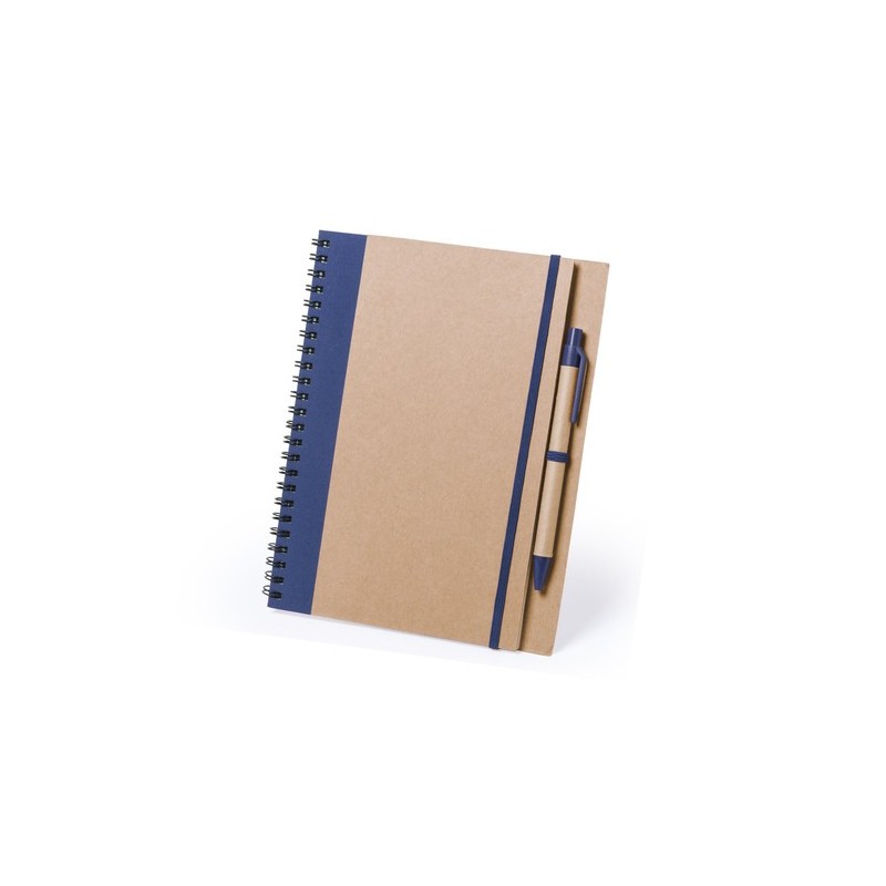Carnet Personnalisable Éco-responsable Cahier Tunel Matières : carton recyclé Couleurs : blanc cadeau collaborateur premium
