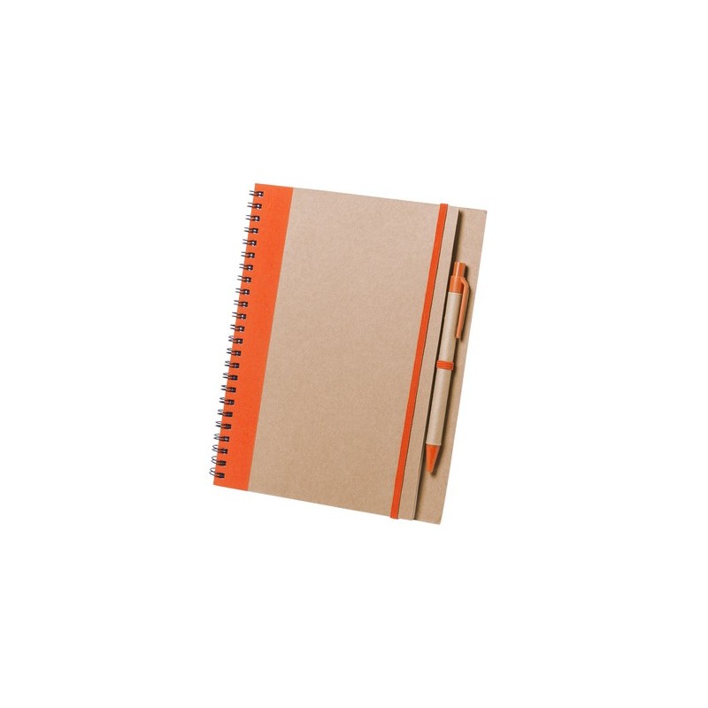 Carnet Personnalisable Éco-responsable Cahier Tunel Matières : carton recyclé Couleurs : noir goodies entreprise design
