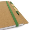 Carnet Personnalisable Éco-responsable Cahier Tunel Matières : carton recyclé Couleurs : bleu goodies entreprise design