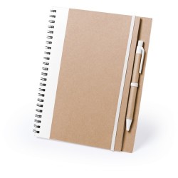 Carnet Personnalisable Éco-responsable Cahier Tunel Matières : carton recyclé Couleurs : bleu goodies entreprise design