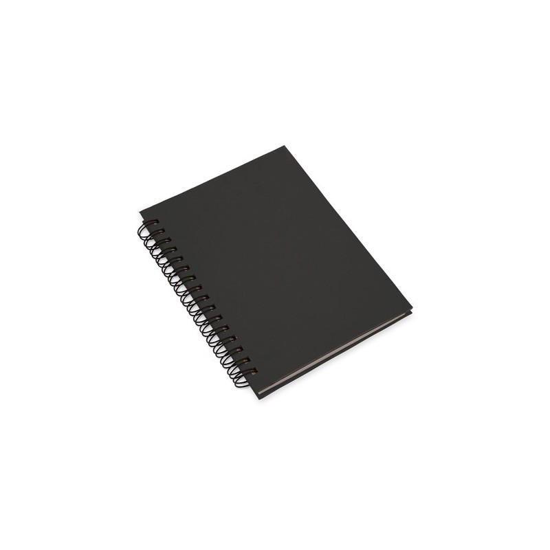 Carnet Publicitaire Éco-responsable Emerot Matières : carton recyclé Couleurs : noir