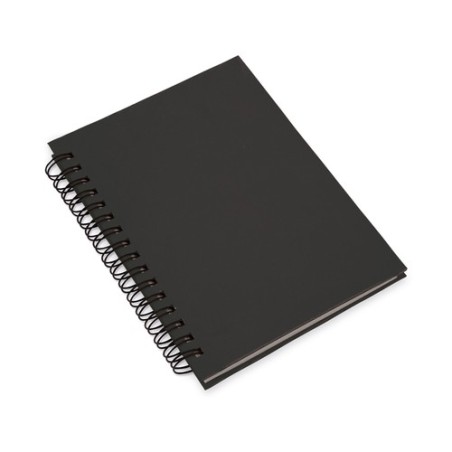 Carnet Publicitaire Éco-responsable Emerot Matières : carton recyclé Couleurs : noir