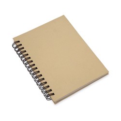 Carnet Publicitaire Éco-responsable Emerot Matières : carton recyclé Couleurs : noir 2