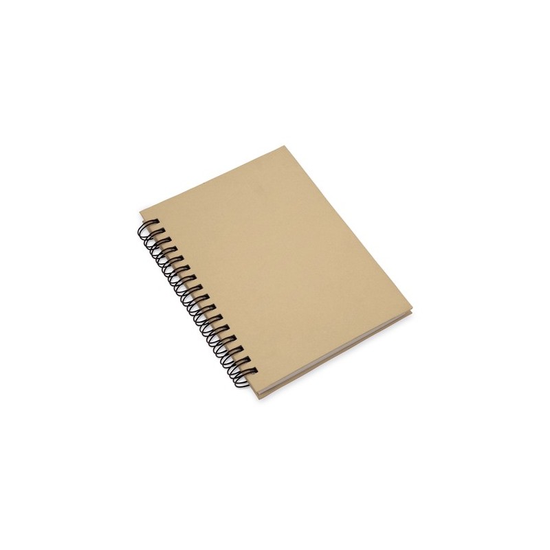 Carnet Publicitaire Éco-responsable Emerot Matières : carton recyclé Couleurs : noir marquage laser ultra précis