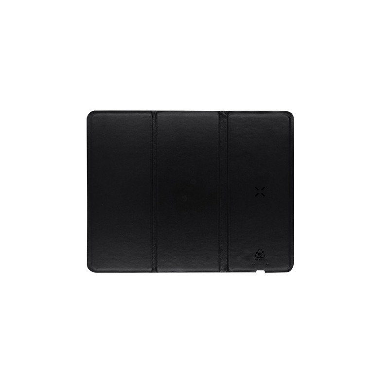 Tapis de souris et chargeur personnalisés pas cher - Dangox Matières : suédine Couleurs : noir personnalisable avec votre logo