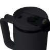 Tasse thermique personnalisée pas chère Miranda Couleurs : noir Matières : polypropylène (PP) recyclé cadeau collaborateur premi