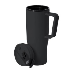 Tasse thermique personnalisée pas chère Miranda Couleurs : blanc Matières : polypropylène (PP) recyclé personnalisation rapide e