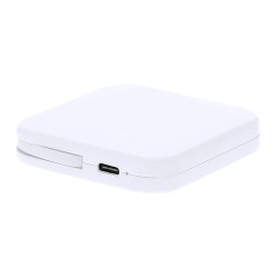 Power Bank personnalisé pas cher de marque Kingel Couleurs : noir impression haute définition