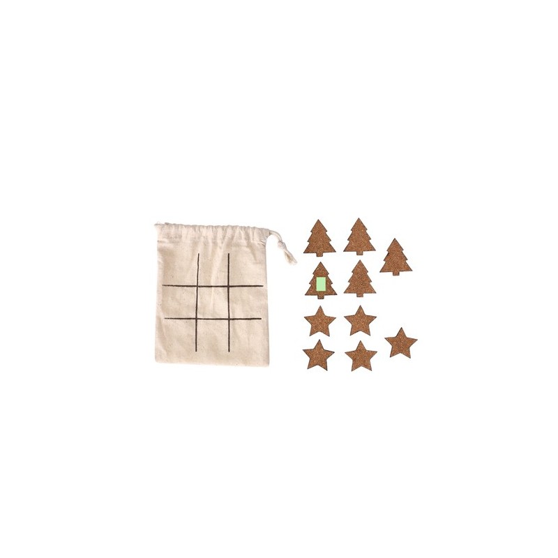 Jeu pas cher personnalisé Bronso Matières : liège Couleurs : naturel cadeau collaborateur premium